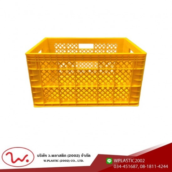 โรงงานผลิตเข่งผลไม้ ลังผลไม้พลาสติก - ว.พลาสติก (2002) - ลังพลาสติกโปร่ง เกรด A