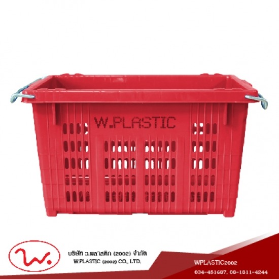 โรงงานผลิตเข่งผลไม้ ลังผลไม้พลาสติก - ว.พลาสติก (2002) - โรงงานตะกร้าโปร่งพลาสติกหูเหล็ก