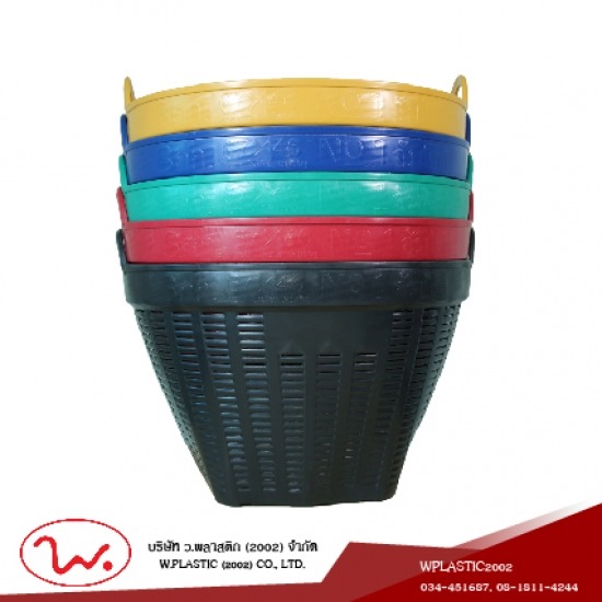 เข่งพลาสติกใส่ผลไม้ - บริษัท ว.พลาสติก (2002) จำกัด - ตะกร้าผลไม้ ตะกร้าผลไม้หูเหล็ก ลังพลาสติก ลังผลไม้ ลังผลไม้หูเหล็ก เข่งผลไม้ เข่งพลาสติก โรงงานผลิตเข่งพลาสติก ถังปูน บุ้งกี๋ 