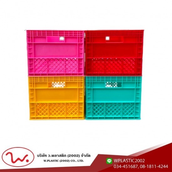 ลังโปร่งพลาสติก ฟู้ดเกรด - บริษัท ว.พลาสติก (2002) จำกัด - ลังโปร่งพลาสติก ฟู้ดเกรด 